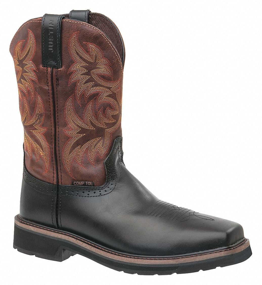 justin premium wedge work boots