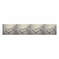thumbnail image 2 of MKHERT Heart Beach Summer Tropical Ocean Sea Wave Table Runner for Office Kitchen Dining Wedding Party Banquet 16x72 Inch, 2 of 2