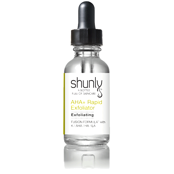 AHA+ Rapid Exfoliator Exfoliates Deeply, Yet Keeps the Skin Hydrated