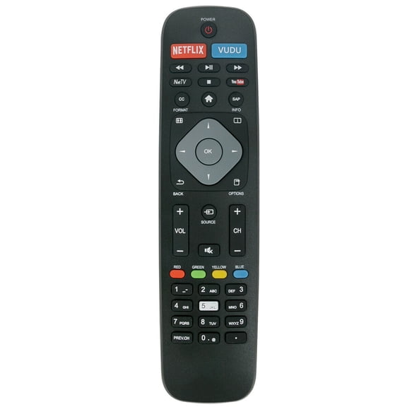 Remote Replace for Philips TV 65PFL6902/F7 50PFL4901/F7 65PFL5602/F7 55PFL5402