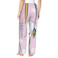 thumbnail image 3 of Fotbe Aerial Yoga for Unicorn Women's Pajama Pants,Sleepwear Pants,Pj Bottoms Drawstring And Pockets-XX-Large, 3 of 9