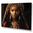 thumbnail image 2 of Designart "Tribal Swazi African Emahiya" African Tribal Canvas Print, 2 of 5