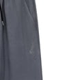 thumbnail image 5 of Riecok Mens Elastic Waist Pants Wide Leg Palazzo Pant Drawstring Solid Stylish Trousers with Pockets Dark Gray XL, 5 of 5