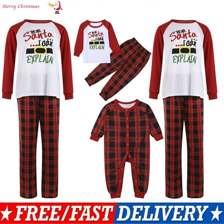 

Family Christmas Pjs Matching Sets Xmas Jammies for Adults and Kids Holiday Xmas Sleepwear Set