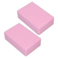 thumbnail image 3 of Bloque de Yoga Rosa, Bloques de Yoga 2 Paquete Apariencia no Lipera 2pcs Material de Espuma de Soporte Seguro Rosa Operación Operación simple para Meditación para Pilates, 3 of 7