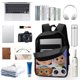 thumbnail image 3 of Little Baby Bum-theme Backpack, Campus style schoolbag Bookbag with Adjustable Shoulder Straps And Large Zip Compartment, Unisex Travel Bags., 3 of 6
