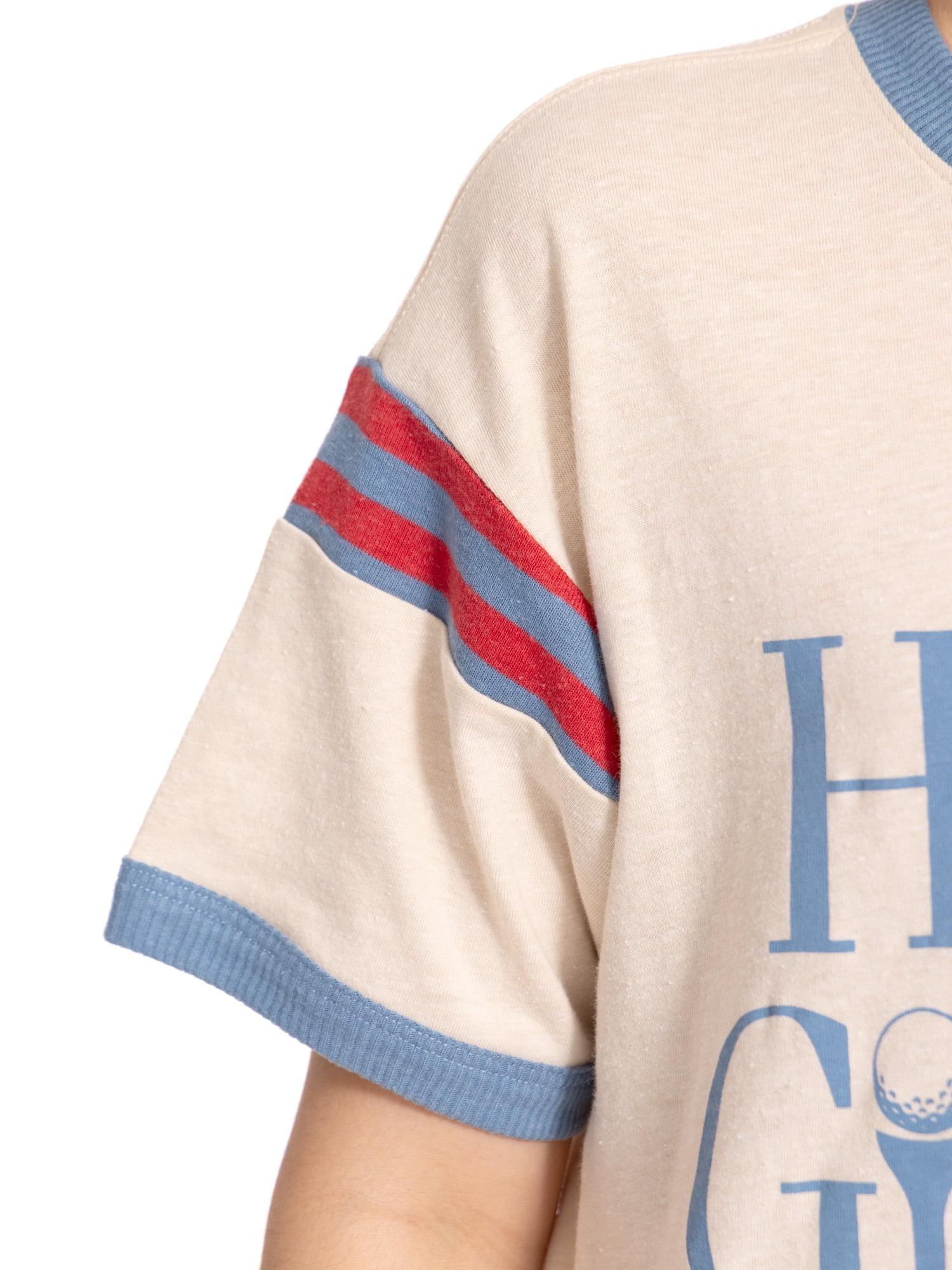 Happy Gilmore Boys Graphic Tee with Short Sleeves, Sizes 4-18