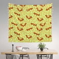 thumbnail image 2 of Yiaed Floral Squirrel Print Tapestry for Bedroom,Tapestry Wall Tapestries, Tapestry Aesthetic for Living Room Dorm Room 51" X 60", 2 of 6
