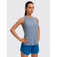thumbnail image 2 of Musculosa CRZ YOGA Racerback ligera azul pizarra XL, 2 of 4