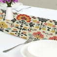 thumbnail image 4 of Yayeee Table Runner 70 inches Long Home Kitchen Dinning Party Decoration, Beige Floral, 4 of 7
