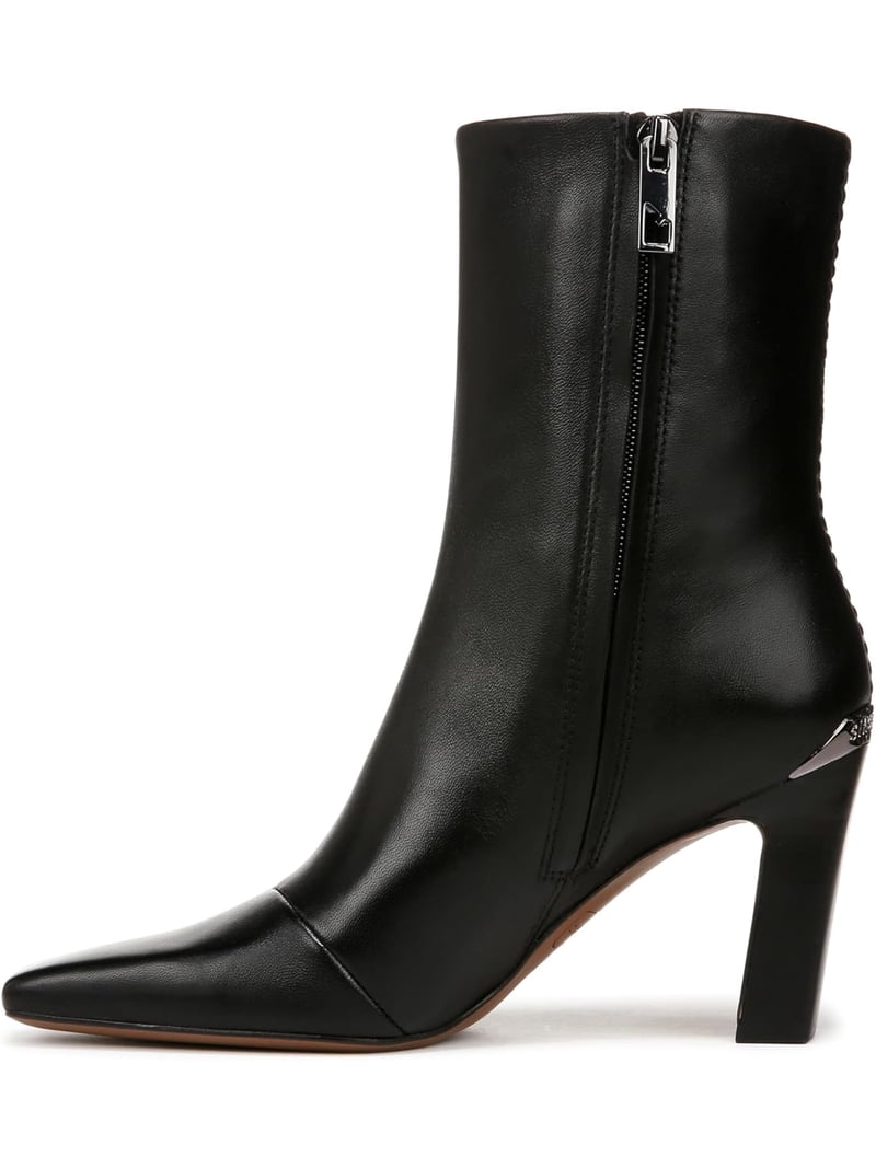 Franco Sarto Women's Briar Dress Ankle Bootie Black Leather 6M - Walmart.com Franco Sarto Women's Briar Dress Ankle Bootie Black Leather 6M - Walmart.com