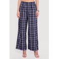 thumbnail image 3 of Women's Plaid Wide Leg Pants, 3 of 4