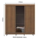 thumbnail image 3 of Ropero Closet Madesa Mônaco 3 Puertas con Espejo con Pies M 215 cm alto x 170 cm ancho x 46 cm fondo, 3 of 5