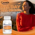 thumbnail image 5 of Camber Levocetirizine Dihydrochloride 5mg Antihistamine Tablets, 24 Hour Allergy Relief Medicine (1000 Count) Family Pack, 5 of 6