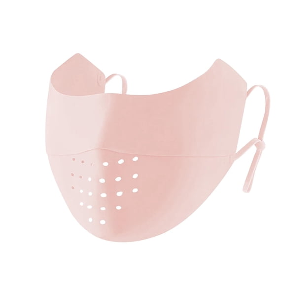 UV Face Mask Sun Protective UPF 50  Ice Silk Washable Reusable Face Cover Elastic Breathable Golf Sports Face Mask