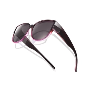 TINHAO Polarized Fit-Over Sunglasses, Purple