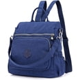 thumbnail image 2 of LHSHIDU Women Shoulder Backpack Multi-Pocket Nylon Purse Large Capacity Waterproof Casual Daypack, 2 of 7