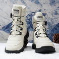thumbnail image 2 of Men'S Fashion Thick Sole Fleece-Lined Snow Boots - Upper, PVC Sole, EVA Cushion, Lace-Up Ankle Support for Winter & Casual Wear, Casual Winter Footwear | Stylish Men'S Boots | Durable PVC Sole, 2 of 9