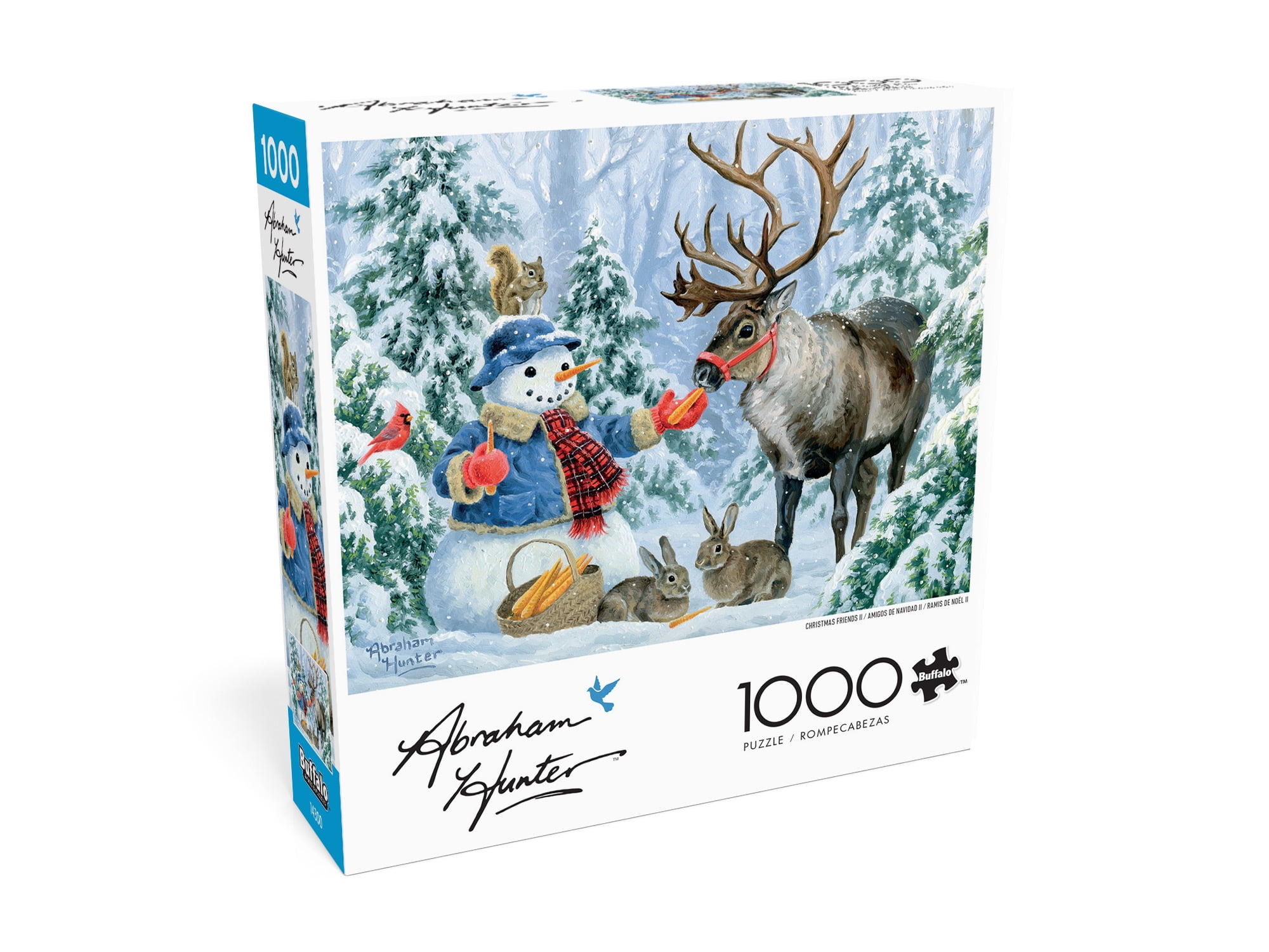 Buffalo Games Christmas Friends II 1000-Piece Interlocking Jigsaw Puzzle