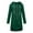 Green, variant on Enjoytime Women's Jackets Long Sleeve Solid Color Long Jacket Sportwear Workwear Vintage Chaquetas De Mujer