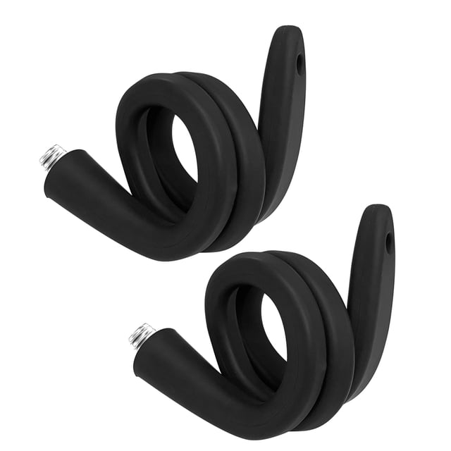 Graflsoa Blink XT & XT2 Flat Magic Strap with Nut Adapter, Compatible with Blink Indoor, Black Silicone Mounting Kit, 2-Pack (DF3033+DF1002)