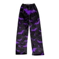 thumbnail image 3 of Halloween Womens Flannel Pajama Pants Ladies Pumpkins Ghost Pajama Cute Soft Long Bottoms Women Pjs Pj Jammies, 3 of 6