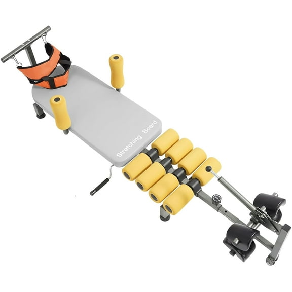 Massage Traction Bed Table Cervical Lumber Spine Back Stretcher Traction Bed Full Body Stretching Device for Tension