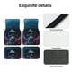 thumbnail image 4 of Fotbe Punk Style Blue Haired Skull Juego de 4 Tapetes para Auto con Estampado – Alfombrillas de Goma Reforzada, Diseño Antideslizante, Protección para Todo el Año – Vehículos, Autos, Camionetas y SUVs, 4 of 7
