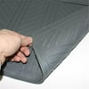 C Accessories Mats 4 Pieces Grey Rubber Interior Floor Mat Set