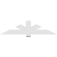 thumbnail image 4 of 72"W x 18"H x 2"D x 6"F, 6/12 Pitch, Kennewick Architectural Grade PVC Gable Bracket, 4 of 8