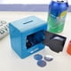 thumbnail image 4 of JShteea Cajas Dinero Cerradura Combinación Caja Almacenamiento Ahorro Monedas Caja Efectivo (Azul), 4 of 6