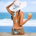 thumbnail image 5 of Thanksgiving Font Adjustable Strap Bikini Set with Detachable Sponge, Two-Pack - Ideal for All Swim Suit Scenes, 5 of 6