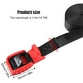 thumbnail image 2 of TABLZONE Durable Bundle Strap Car Towing Strap Black Polyester 1Pcs for Boat Towing, 2 of 8