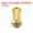 Gold, variant on Uxcell 1/2" 2Pcs Door Viewer Peephole Zinc Alloy Privacy Door Viewer for Security Home Black