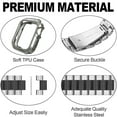 thumbnail image 4 of Stainless Steel Strap Band With Case For Apple Watch Series 7 6 5 4 3 2 1 SE, 4 of 8