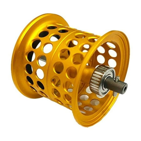 Fishing Reels Fishing Accessories Fishing Tackle Fishing Gear ForFor Sx Diy Shallow Spool Casting Reel Spool 7.1G With Bearing Gold