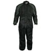 Xelement RN4727 Men's Black Two-Piece Armored Motorcycle Rain Suit Large