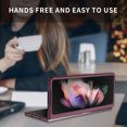 thumbnail image 3 of ELEHOLD Matte Case for Samsung Galaxy Z Fold 3 Anti-Scratch Ultra Slim Lightweight Case Shockproof Protective Cover for Samsung Z Fold 3(2021 released),Winered, 3 of 7