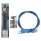 thumbnail image 3 of Cable de extensión, cable de extensión PCIE Cable de extensión integrado Extensión PCIE Durabilidad probada, 3 of 9
