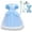 Blue Dress+Accessories, variant on Rongking Cinderella Fancy-Dress Costumes for Girls with Puff Sleeves for Children, Girls 4T