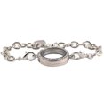 thumbnail image 1 of EeaseCA Magnetic Crystal Living Memory Locket Bracelet for Floating Charms Gift (Silver), 1 of 1