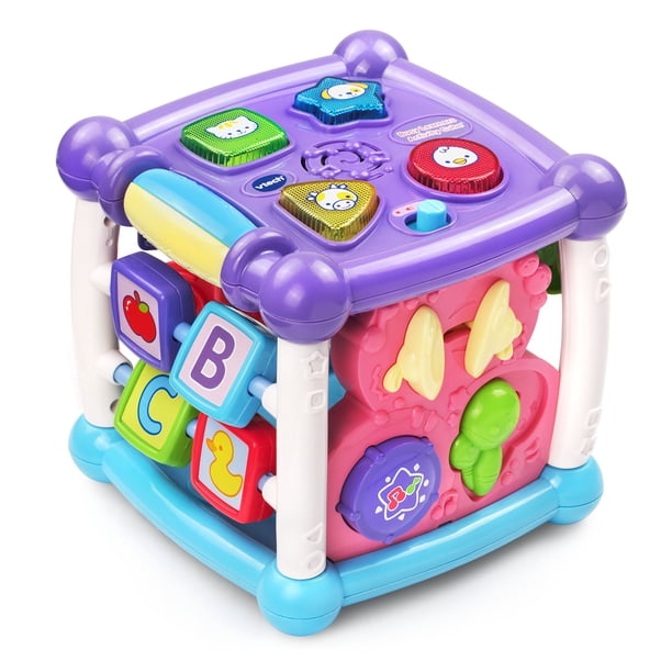 Activity Cube VTech Busy Learners, morado, para niños de más de 6 a 3 años VTech VTech