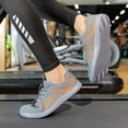 thumbnail image 6 of Men’s Wide Toe Box Running Sneakers Breathable Lightweight Walking Shoes with Cushioned Non Slip Sole Comfortable Lace Up Trainers for Gym Travel Daily Wear, 6 of 9