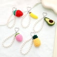 thumbnail image 2 of Colorful Crocheted Phone Charm Strap Secure Anti Drop Design Handmade Key Chain For Electronics Bag, 2 of 10