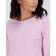 thumbnail image 3 of Real Essentials 4 Pack: Women's Dry-Fit Tech Stretch Long-Sleeve Athletic Workout T-Shirt (Available in Plus Size), 3 of 7