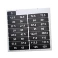 thumbnail image 3 of Etiquetas de pila de pesas Etiquetas de peso Clasificación Número de peso, pegatinas pegatinas de peso para artículos deportivos entrenamiento de, 3 of 8