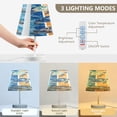 thumbnail image 4 of YAZAOO Table Lamp Creative Turtle Escape Pattern Simple Pattern Night Light, 4 of 8