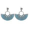 thumbnail image 2 of Small Cute Crystal Tassel Drop Dangle Earrings For Girls Delicate Brin------Product code 80353, 2 of 5