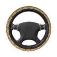 thumbnail image 3 of Elastic Steering Wheel Cover, Cartoon Fire Truck Stretch Thickening Car Steering Wheel Cover Women Men, Steering Wheel Protector Universal 15 in, 3 of 7