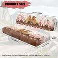 thumbnail image 7 of FKELYI Cherry Flower Capybara Butterfly Print Anti-Dust Mule Bench Seat Cover Backrest Cover UTV ATV Accessories Waterproof Powersports Seats Covers UTV Interior Decor, 7 of 7